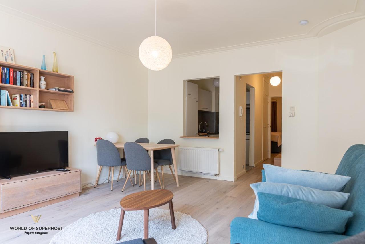 Hélène, appartement vlakbij het strand Ostende Exterior foto