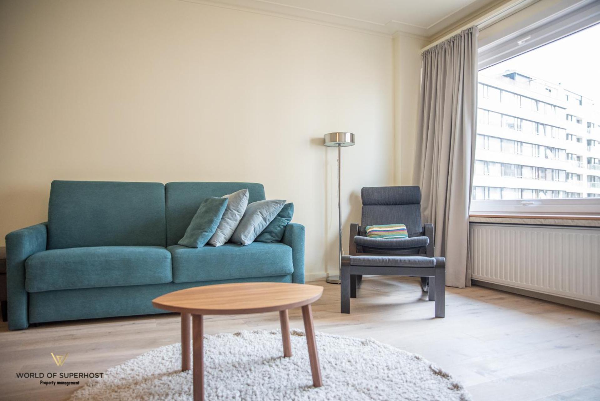 Hélène, appartement vlakbij het strand Ostende Exterior foto