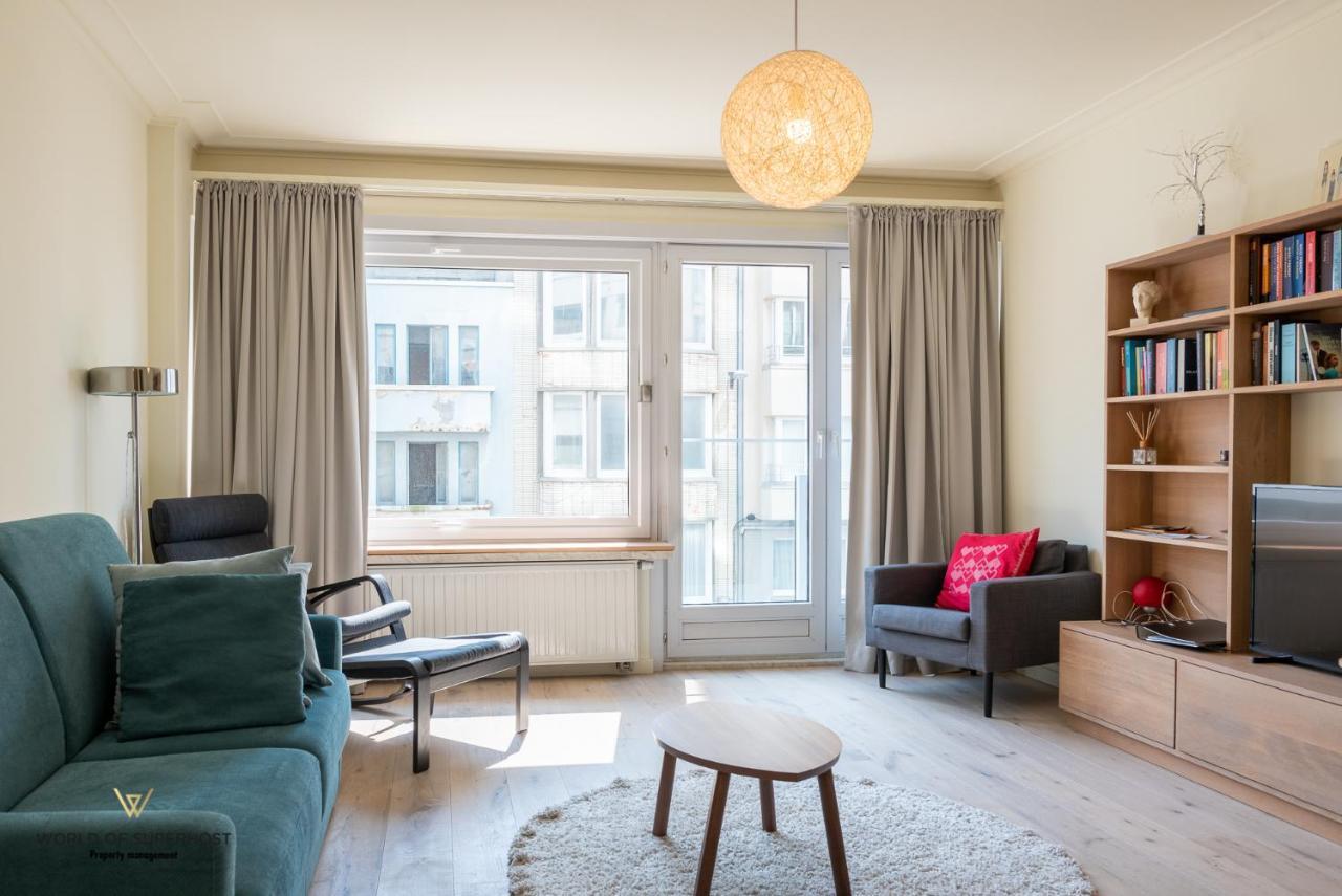 Hélène, appartement vlakbij het strand Ostende Exterior foto